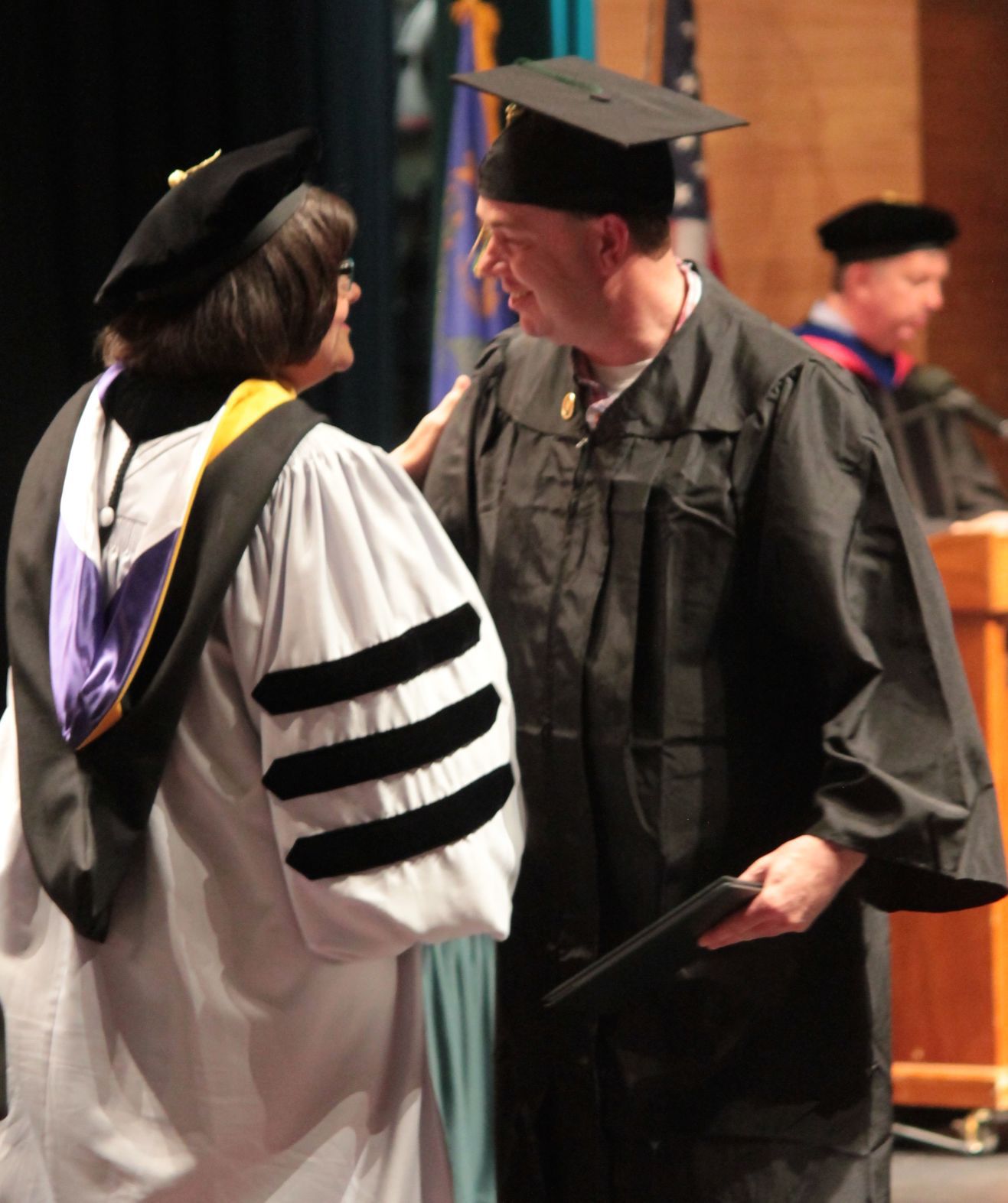 Regent Cathy McAdoo and student.jpg